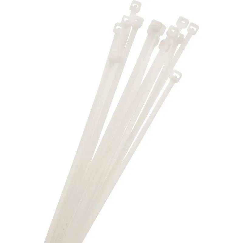 Хомут кабельный PCT 3.6х200-100WH PA6.6 (уп.100шт) JazzWay 5053793
