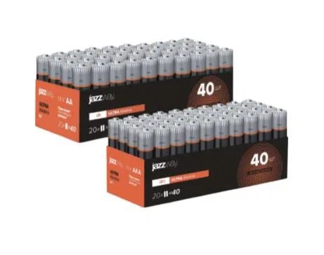Элемент питания алкалиновый AAA/LR03 Ultra Alkaline Pack-40 (уп.40шт) JazzWay 5057579