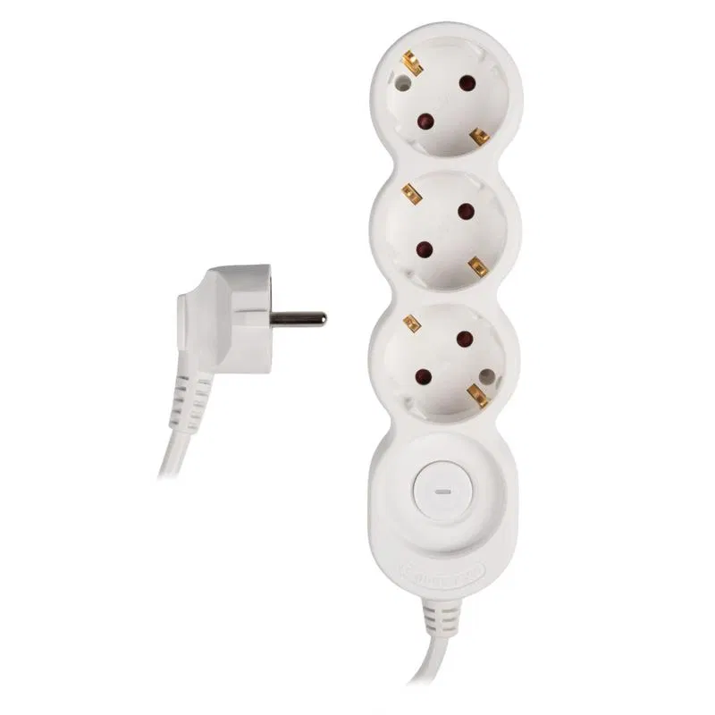 Удлинитель EX-03GS-500 (3х5) заземл. выкл. JazzWay 5065185