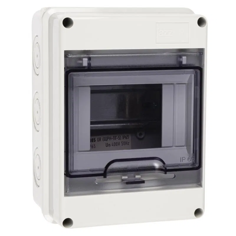 Бокс модульный накладной PDB/W 4005 GR (ЩРН-ПГ- 5) IP65 пластик. Pro JazzWay 5072053