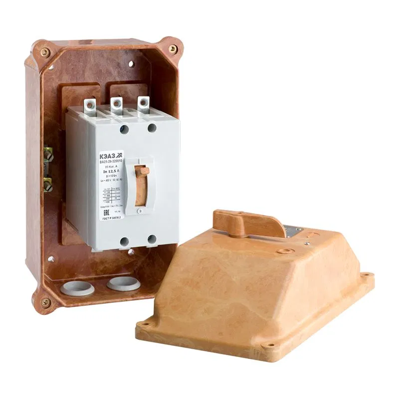Circuit breaker 3p 20A 6I 10kA VA21-29-340010 U2 400V AC IP54 KÉAZ 103325