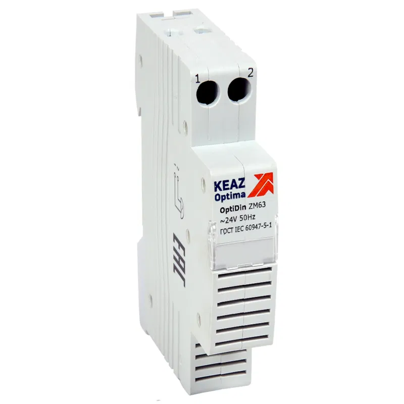 Звонок электрич. мод. OptiDin ZM63 12AC УХЛ3 КЭАЗ 138630