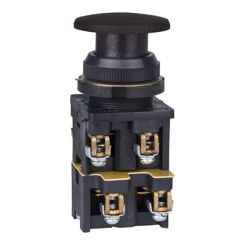 Pushbutton switch KE 022 U3 is.3 black KEAZ 264506
