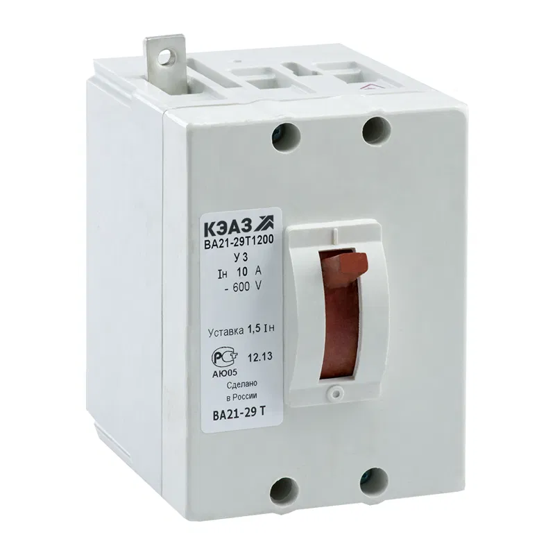Circuit breaker 1p 40A 6Iin VA21-29T-121810 U3 600V DC HP=24V AC/DC KEAZ 265687