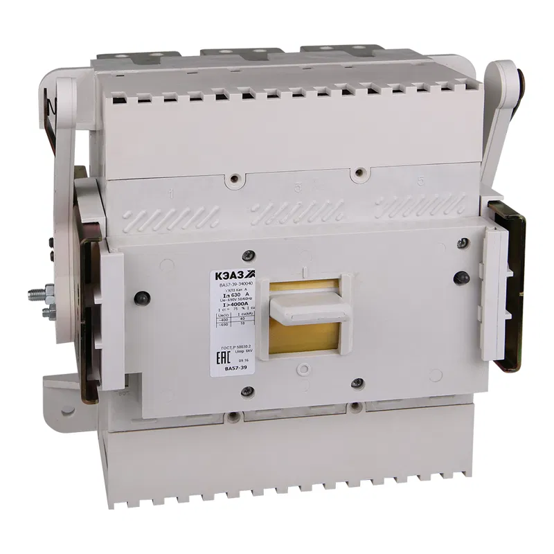 Circuit breaker 3p 630A 5000Im 40kA VA57-39-344740 UHL3 690V AC NR=230V AC/220V DC KEAZ 272557