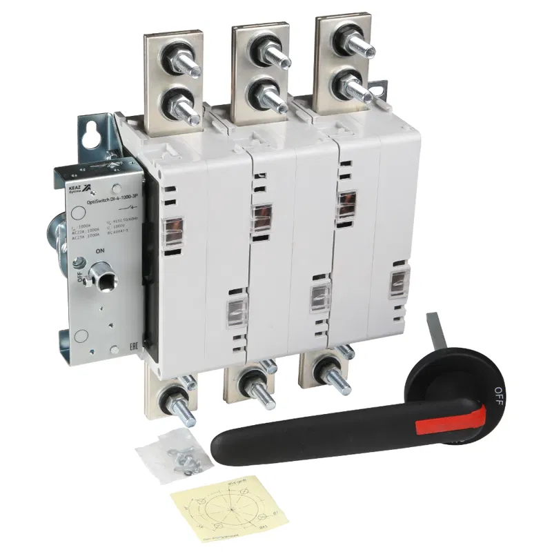 Выключатель нагрузки 3п 1000А OptiSwitch DI-4-1000-3P КЭАЗ 274892