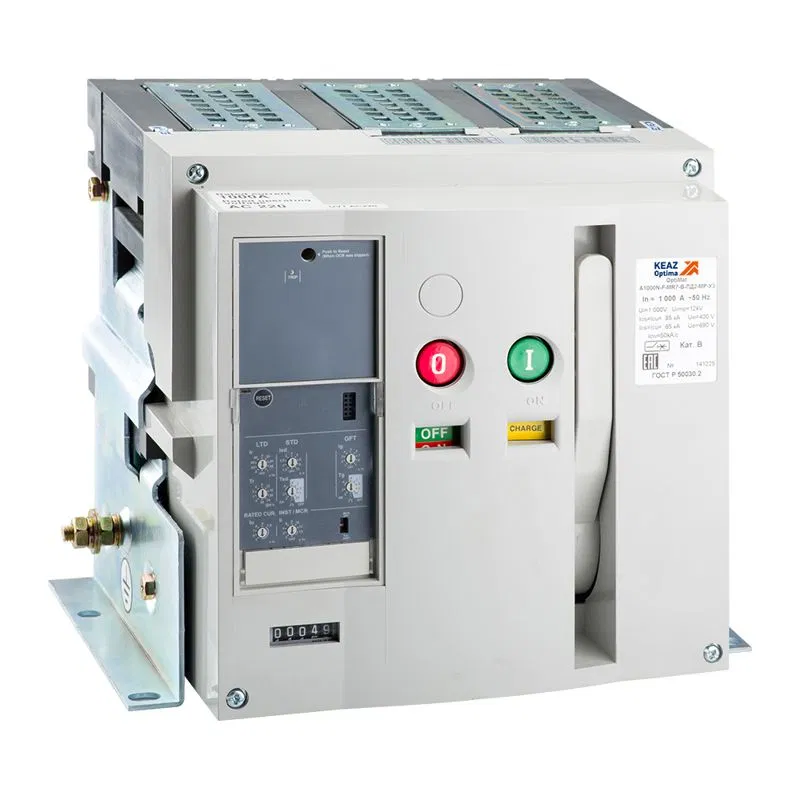 塑壳断路器 3P 1000A 85kA OptiMat A 1000 S2 3P 85 F MR7.0 B C2202 M2 P02 S1 03 КЭАЗ 277405