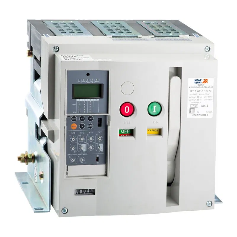 塑壳断路器 3P 1250A 85kA OptiMat A 1250 S2 3P 85 F MR8.0 B C3300 M2 P00 S1 03 КЭАЗ 277523