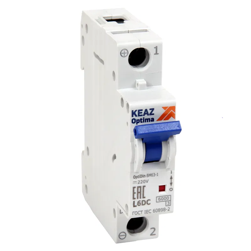 Modular automatic switch 1p K 40A OptiDin BM63-1K40-DC-UKHL3-REG KEAZ 280656