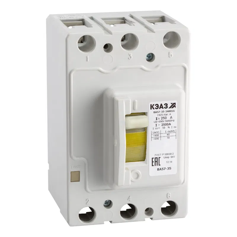Circuit breaker 3p 50A 500Im 15kA BA57-35-340016 UHL3 690V AC KEAZ 281272