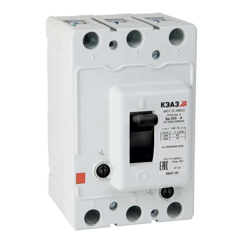 Automatic circuit breaker 3p 160A 44kA VA57-35-390010 160A 690AC UHL3 KEAZ 293561