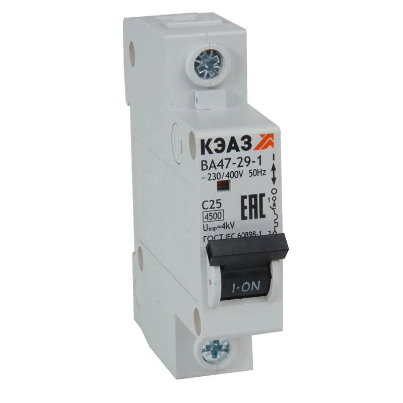 Modular automatic switch 1p C 32A 4.5kA BA47-29 UKHL3 KEAZ 318201