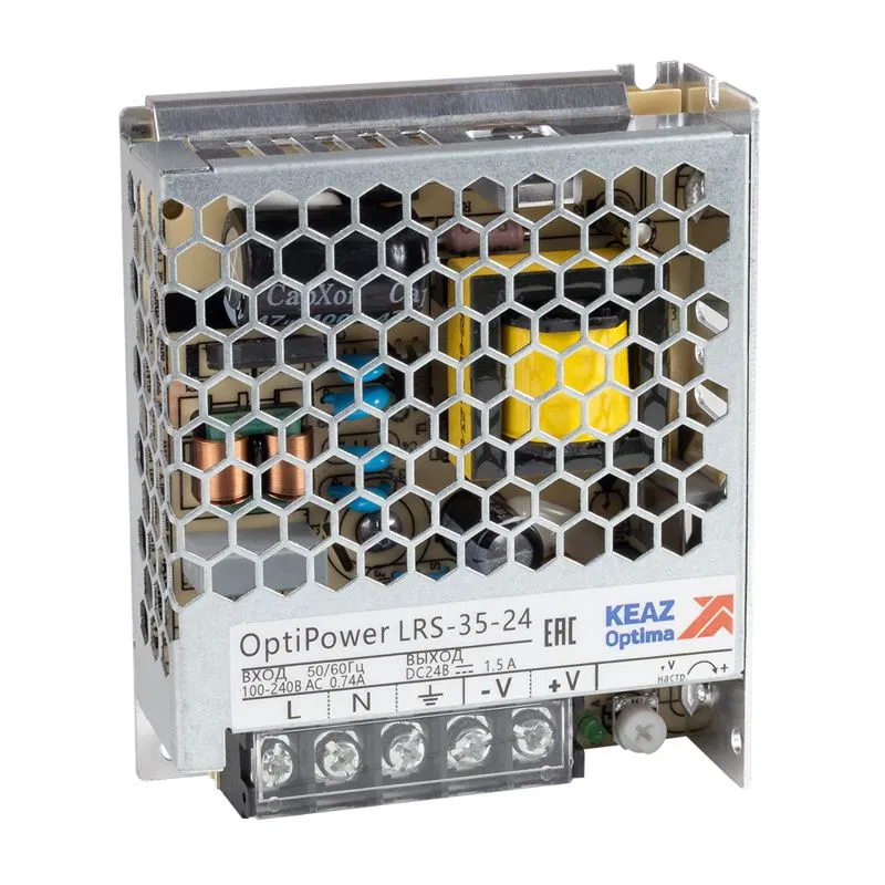 Блок питания панельный OptiPower LRS 35-24 1.5А КЭАЗ 328865