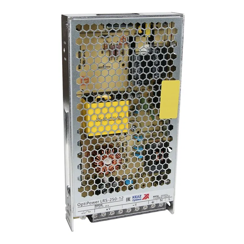 Блок питания панельный OptiPower LRS 250-12 21A КЭАЗ 328886