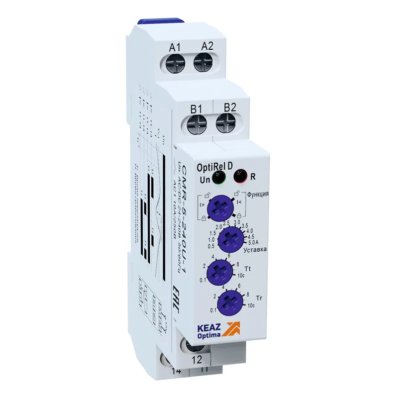 Реле контроля тока OptiRel D CMR-1-240U-1 01…1А 10А 1СО 24-240АС/DC КЭАЗ 332026