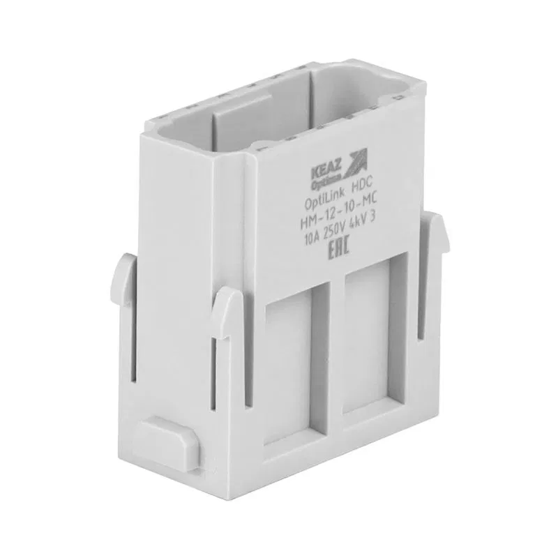 Вилка OptiLink HDC-HM-12-10-MС-(0.14-2.5) 250В КЭАЗ 352184