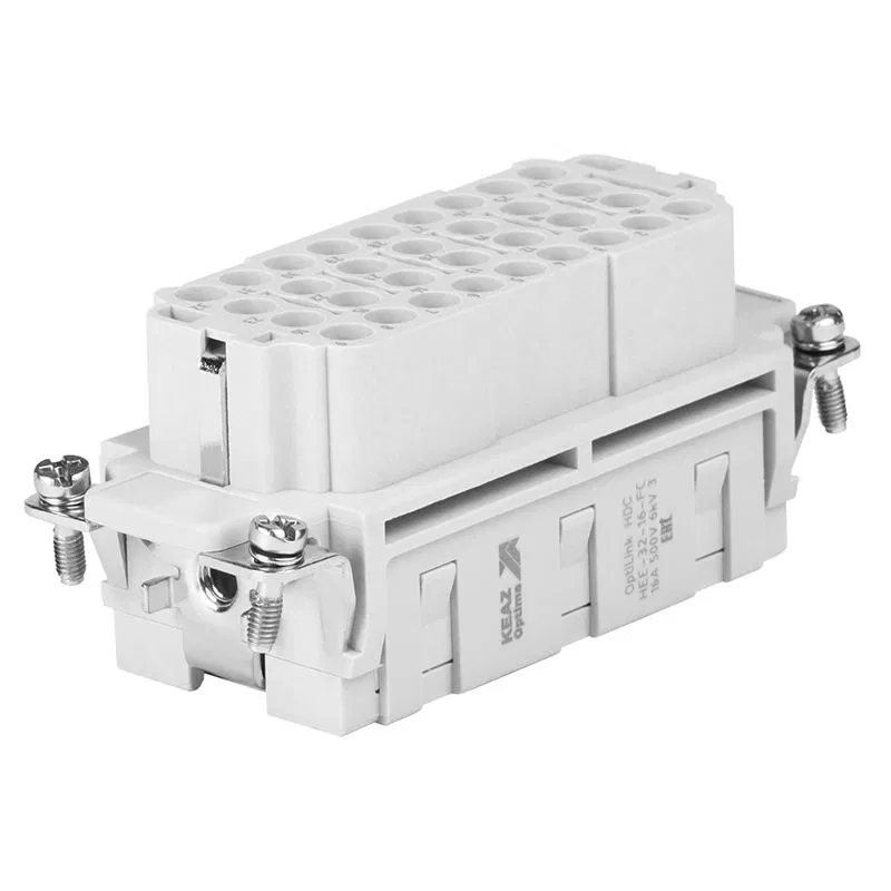 Розетка OptiLink HDC-HEE-32-16-FC-(0.14-4.0) 500В КЭАЗ 352239
