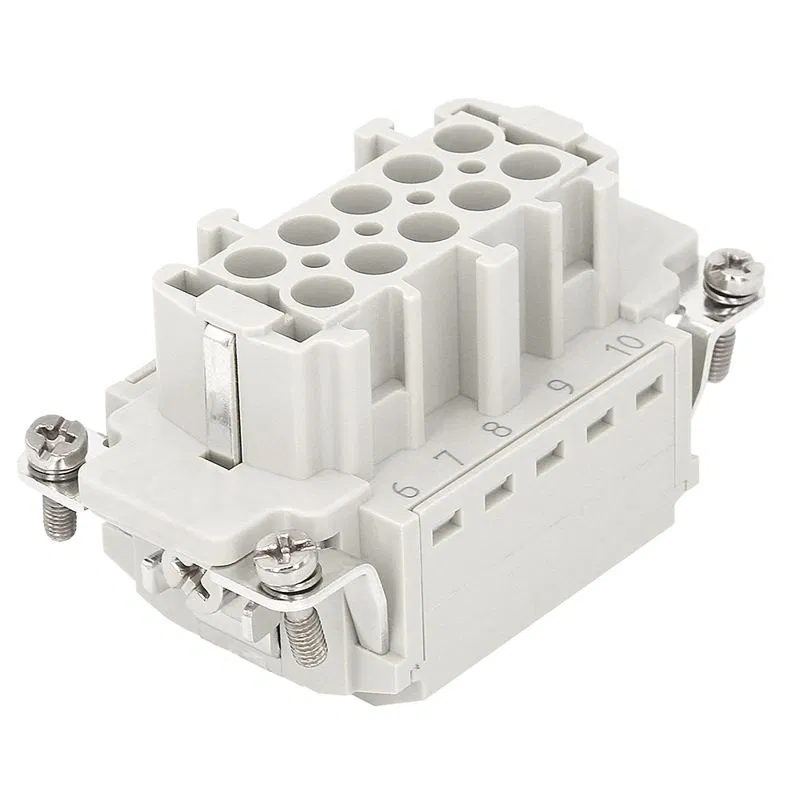 Розетка OptiLink HDC-HE-10-16-FQ-(0.14-2.5) 500В КЭАЗ 352257