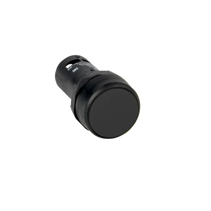 Кнопка с фиксацией OptiSignal Compact D22 С7-PH-201 черн. 1НЗ XB7NH22 КЭАЗ 362055