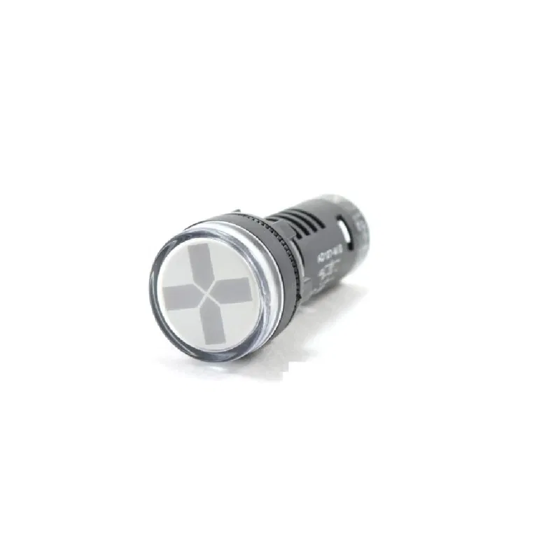 Индикатор двухцветный сегментный OptiSignal Compact D22 С7-2L-F34 красн./зел. 110В AC/DC КЭАЗ 362169