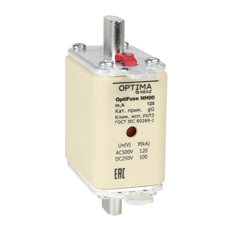 Вставка плавкая OptiFuse NH00-63-gG-УХЛ3 КЭАЗ 374933