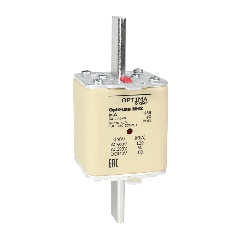 Вставка плавкая OptiFuse NH2-80-gG-УХЛ3 КЭАЗ 374948