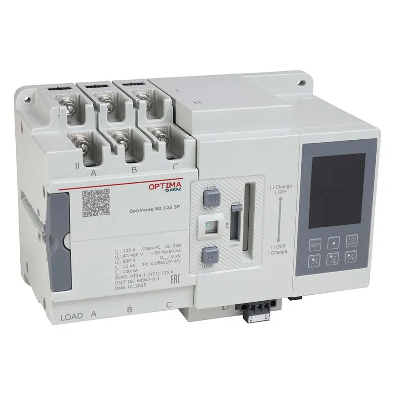 Устройство автоматического ввода резерва OptiVerse SD 125 4P КЭАЗ 389121
