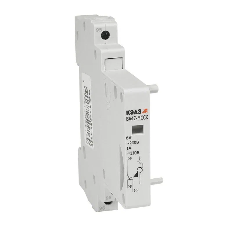 自由及信号触点模块 ВА47-МССК| 318453 | КЭАЗ КЭАЗ (Kursk Electrical Apparatus Plant)