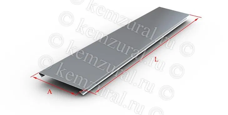 Locking tray cover basic.50 L3000 steel 1mm KLZ 50 UT1.5 KEMZ 246 051133 14