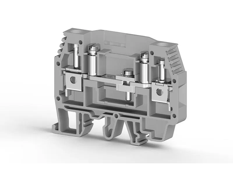WGO1 Klemsan 370592 6mm² 双测试孔测量接线端子