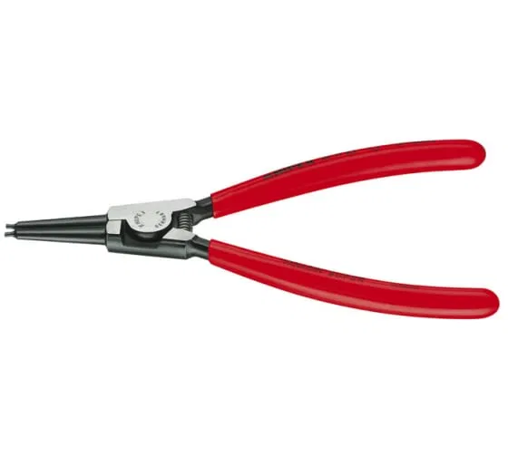 External circlip pliers straight jaws gripping size d 3-10mm tip diameter d 0.9mm L-140mm Cr-V Knipex KN-4611A0