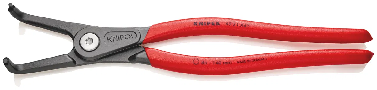 90度钳口外用卡簧精密钳 带压接端子 L-305mm Cr-V Knipex KN-4921A41
