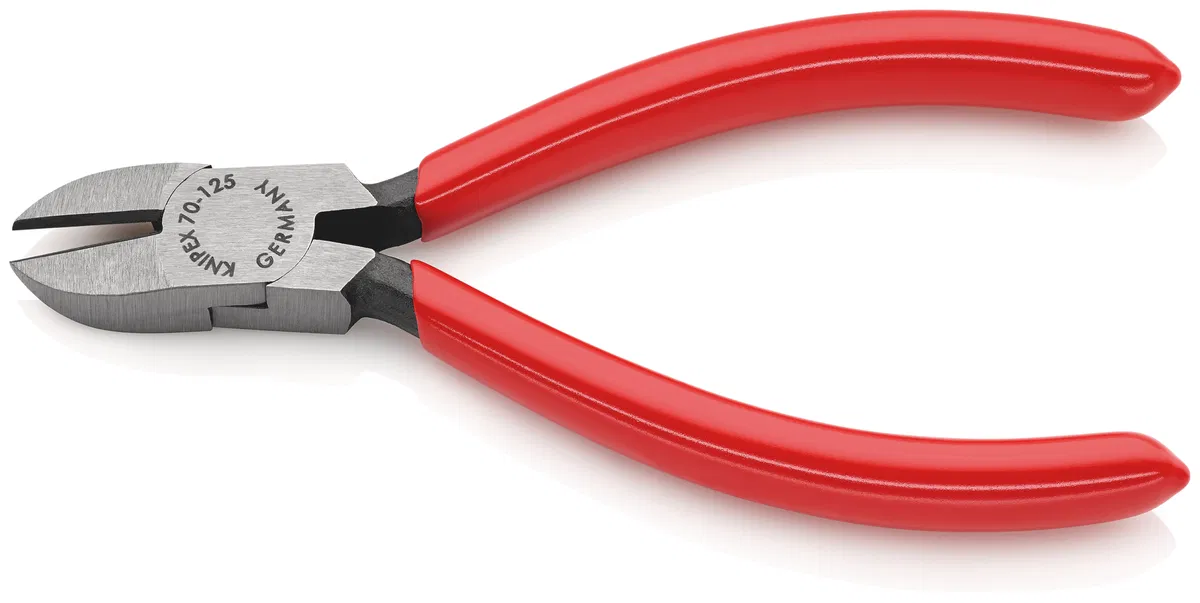 Бокорезы L-125мм твердость кромок 62 HRC черн. Knipex KN-7001125SB