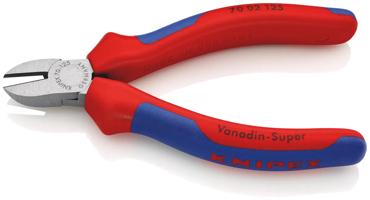 Бокорезы L-125мм твердость кромок 62 HRC черн. Knipex KN-7002125