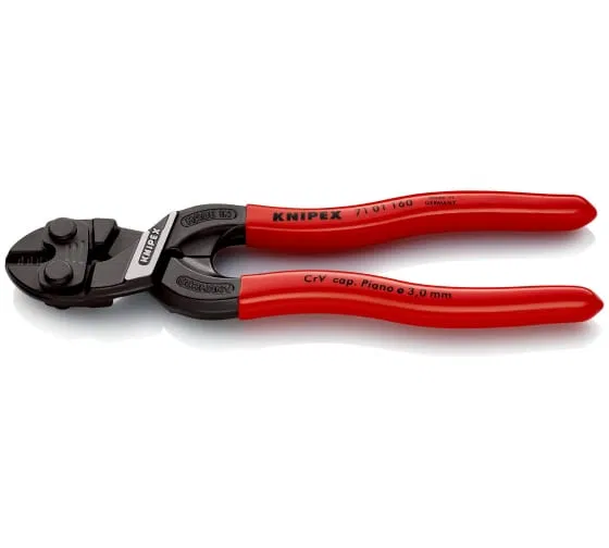 Болторез компактный L-160мм черн. Knipex KN-7101160SB