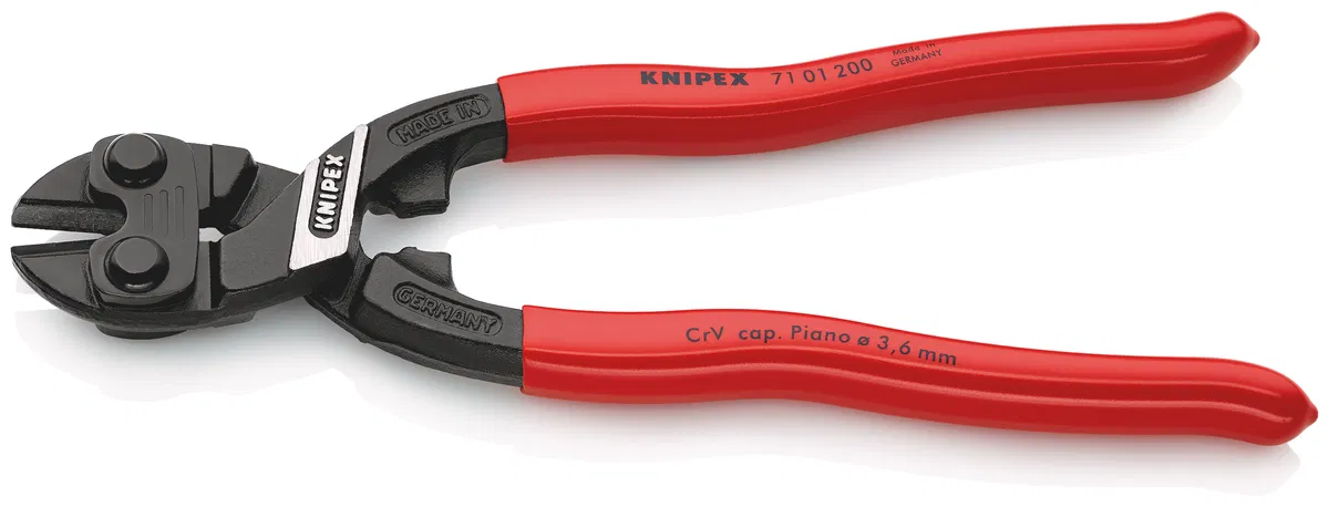 Болторез компактный L-200мм черн. Knipex KN-7101200
