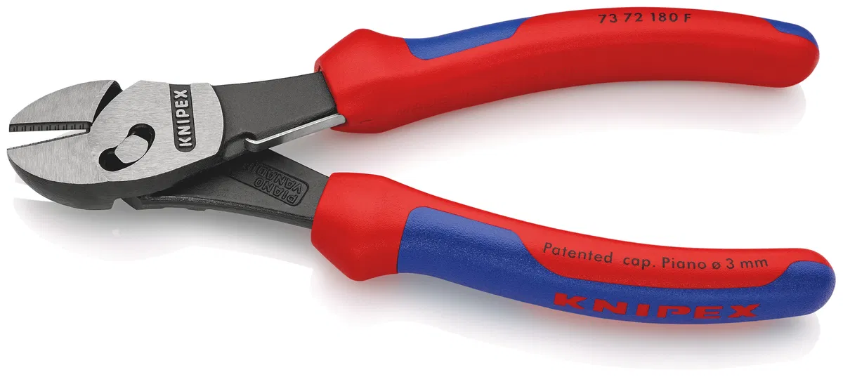 Бокорезы с пружиной L-180мм Knipex KN-7372180F