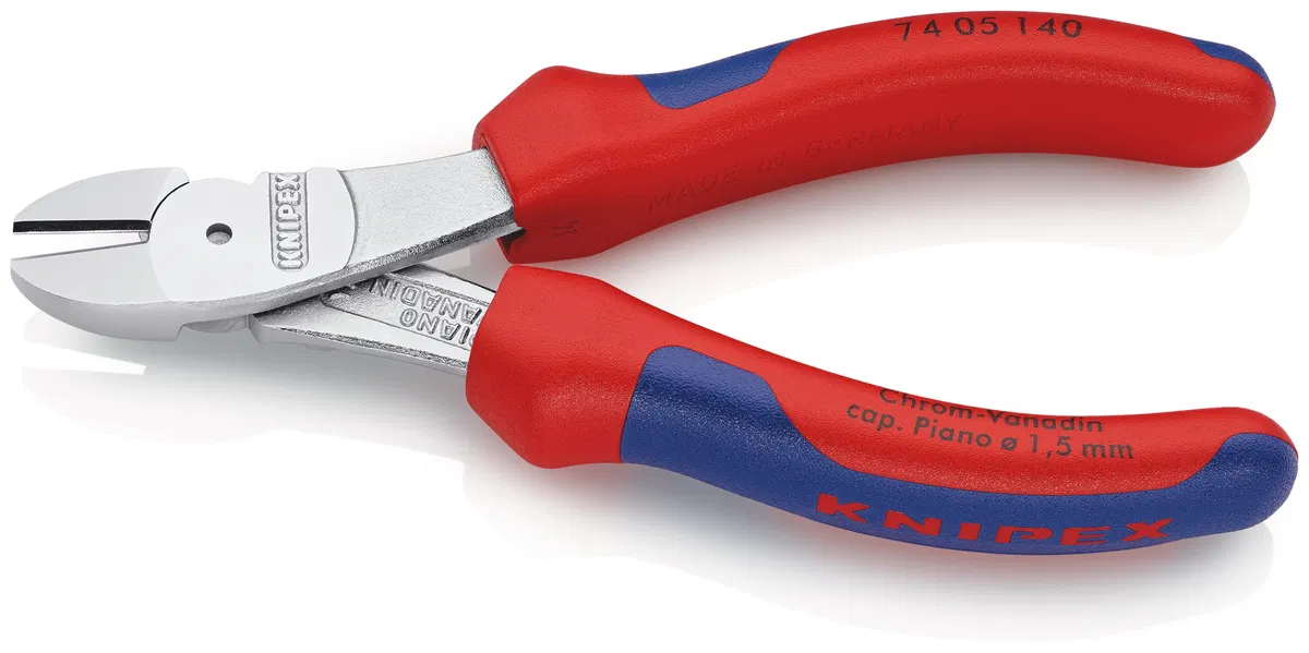 Бокорезы особой мощности L140 хром. KNIPEX KN-7405140