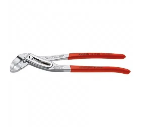 Adjustable pliers 50mm (2inch) hex 46mm L-250mm Cr-V chrome. Coated handles Knipex KN-8803250