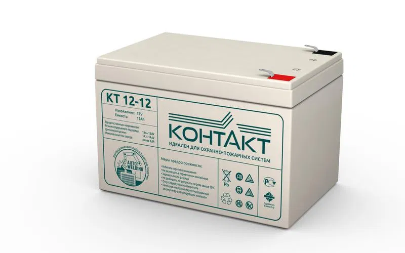 Аккумулятор ОПС 12В 12А.ч КТ 12-12 Контакт 1906724А