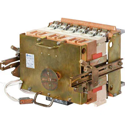 Circuit breaker ВА53-43-374730-00УХЛ3 1600A МРТ4-МП НР220DC ПЭ220DC Front Busbar Aluminum Contactor 1004483