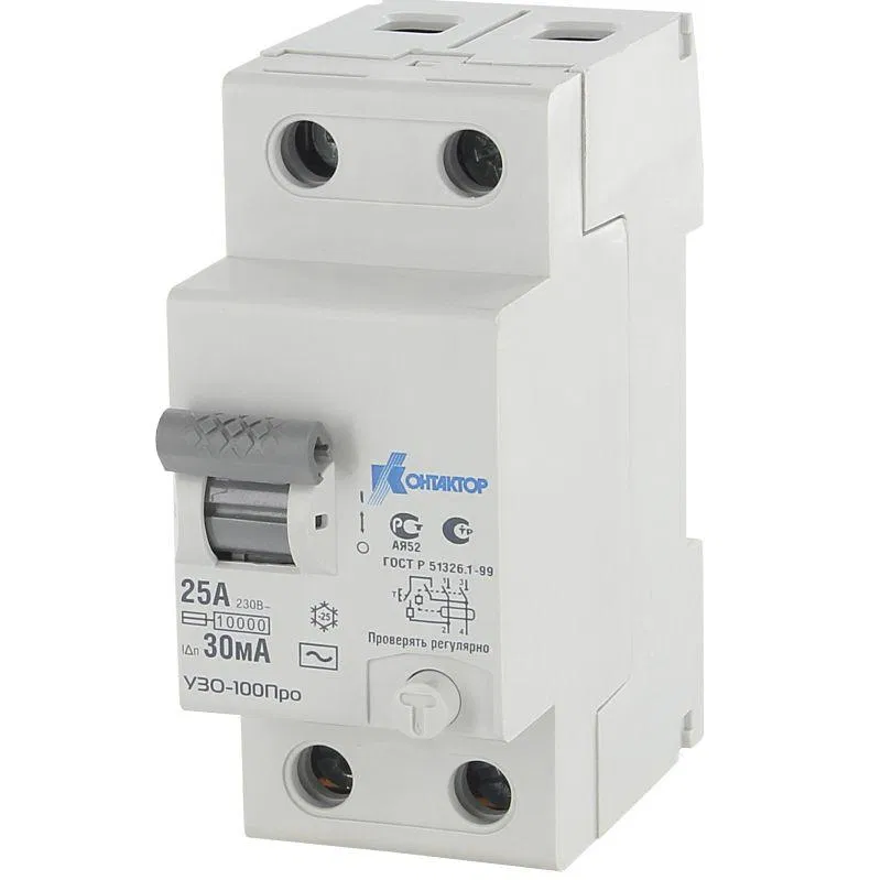 剩余电流保护器 UZO-100 2P 40A Idn-100mA type AC KONTAKTOR 7000523