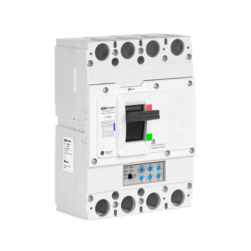 Выключатель автоматический PRO.KVANT S1-400H 4P C 400А 70кА в литом корпусе с электрон. расцеп. Контактор KV0000992 Контактор (группа IEK)