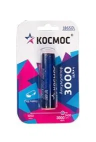 Li-ion 18650 3000mAh 无保护焊接引脚电池 KOC18650Li30PABL1