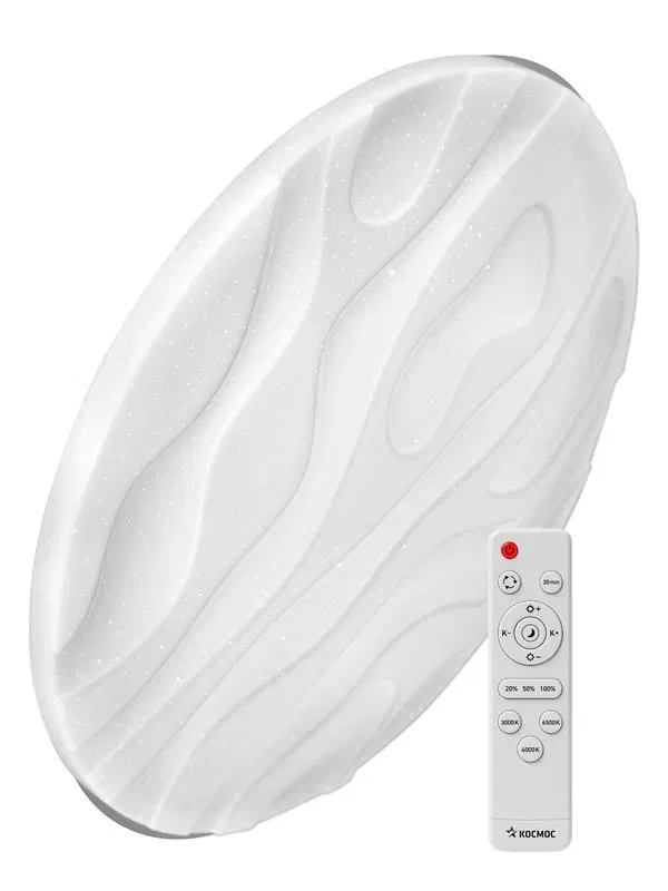 LED luminaire PREMIUM WAVE 120W 3000-6500K IP40 9960lm 230V KOSMOS KSWave120W