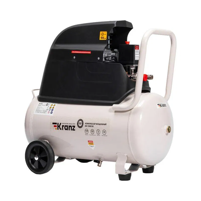 Компрессор воздушный KR-1500/50 1500Вт 280л/мин 50л Kranz KR-16-1152
