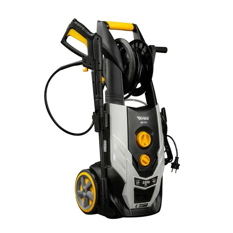 Мойка высокого давления KR-171 2200Вт 450л/ч 170 Бар Kranz KR-16-1269
