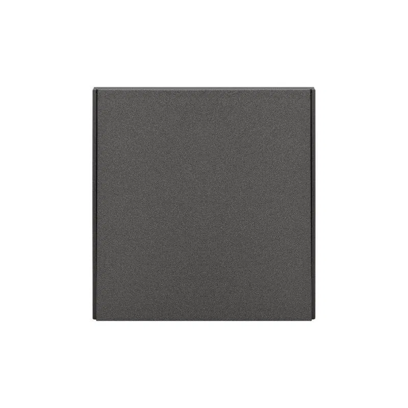 Выключатель 1-кл. СП STRONG MIELE 10А графит Kranz KR-78-0705-6