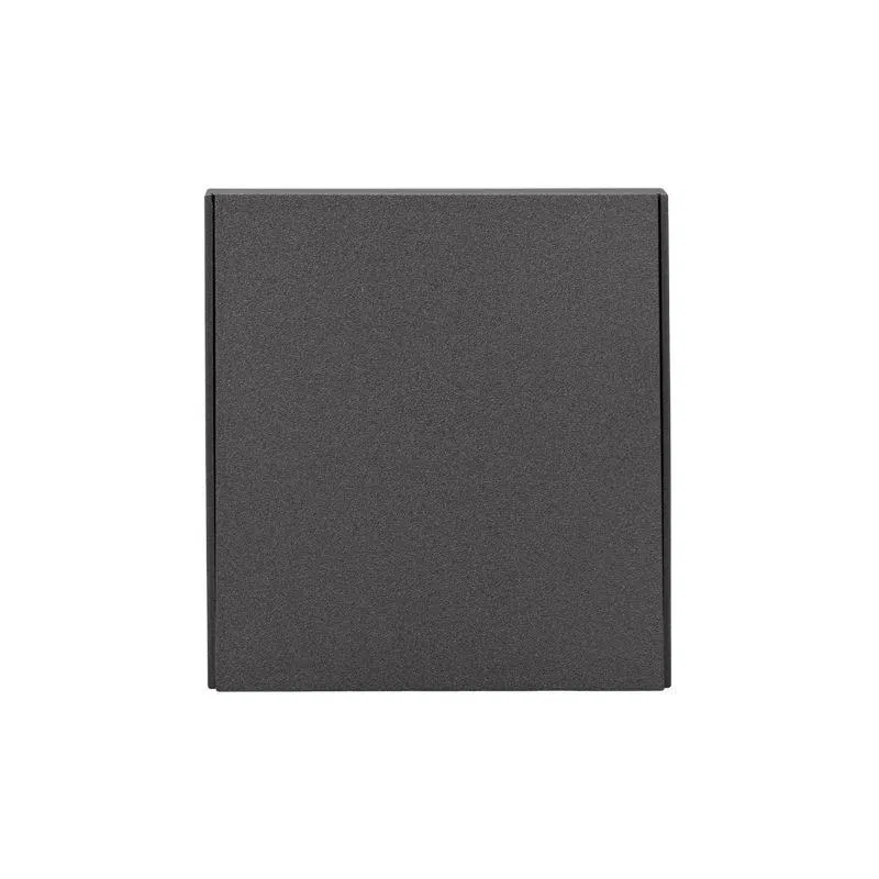 Выключатель 1-кл. СП STRONG MIELE 10А возвратный графит Kranz KR-78-0712-6