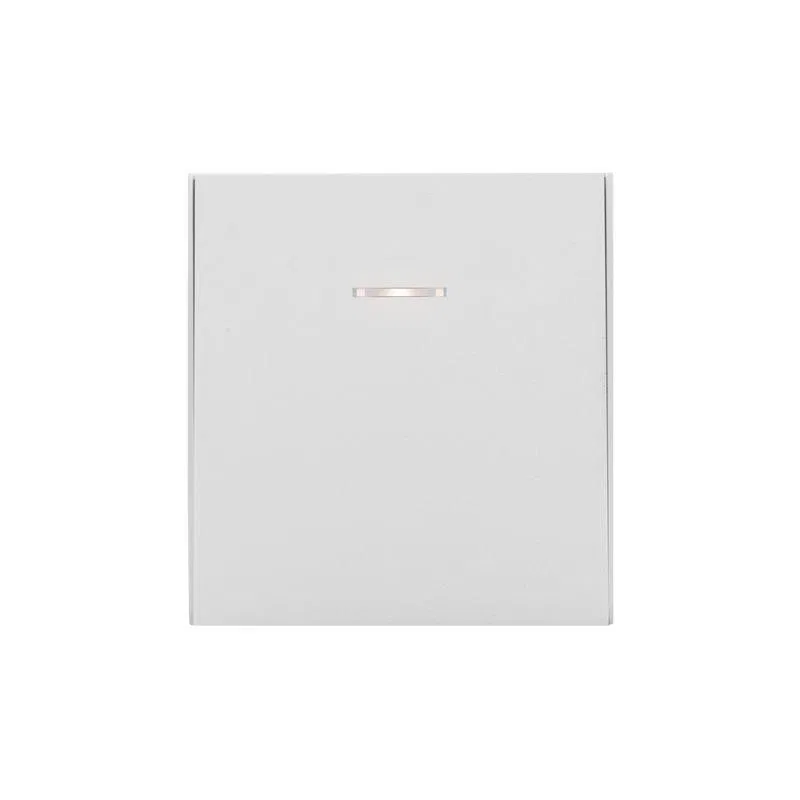 Выключатель проходной (переключатель) 1-кл. СП STRONG MIELE 10А с подсветкой жемчуг Kranz KR-78-0716-4